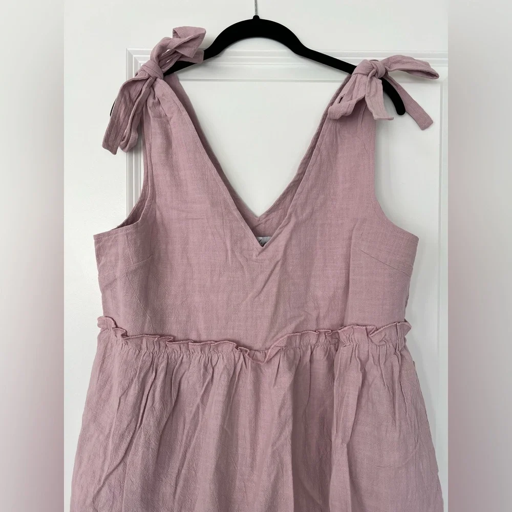 NWT Petal & Pup Erenda Lilac Sleeveless Tiered Dress - Picture 6 of 14